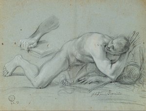 Étude pour un ange déchu